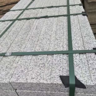 那曲 白麻花岗岩直行盲道石，盲条，地铺石