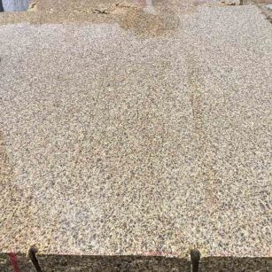 那曲 黄金麻花岗岩石材方料