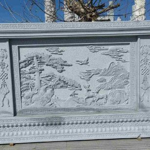 那曲 芝麻白大型照壁，屏风，影壁