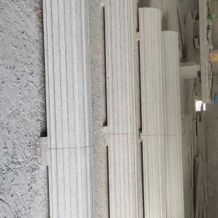 那曲 花岗岩厂家带你看白麻花岗岩门楼大柱柱皮