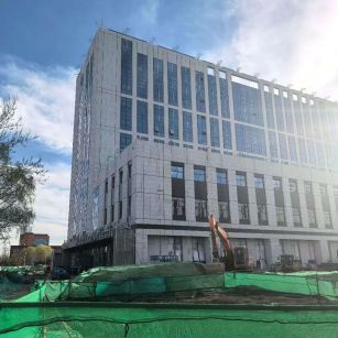 那曲 白麻花岗岩石材外墙干挂