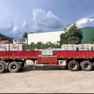 那曲 芝麻灰花岗岩地铺石出货日常