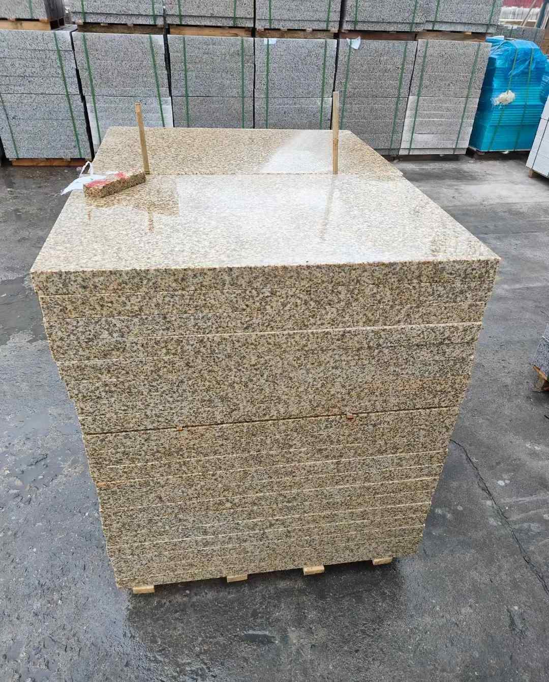 那曲 湖北黄金麻花岗岩石材荔枝面外墙石材