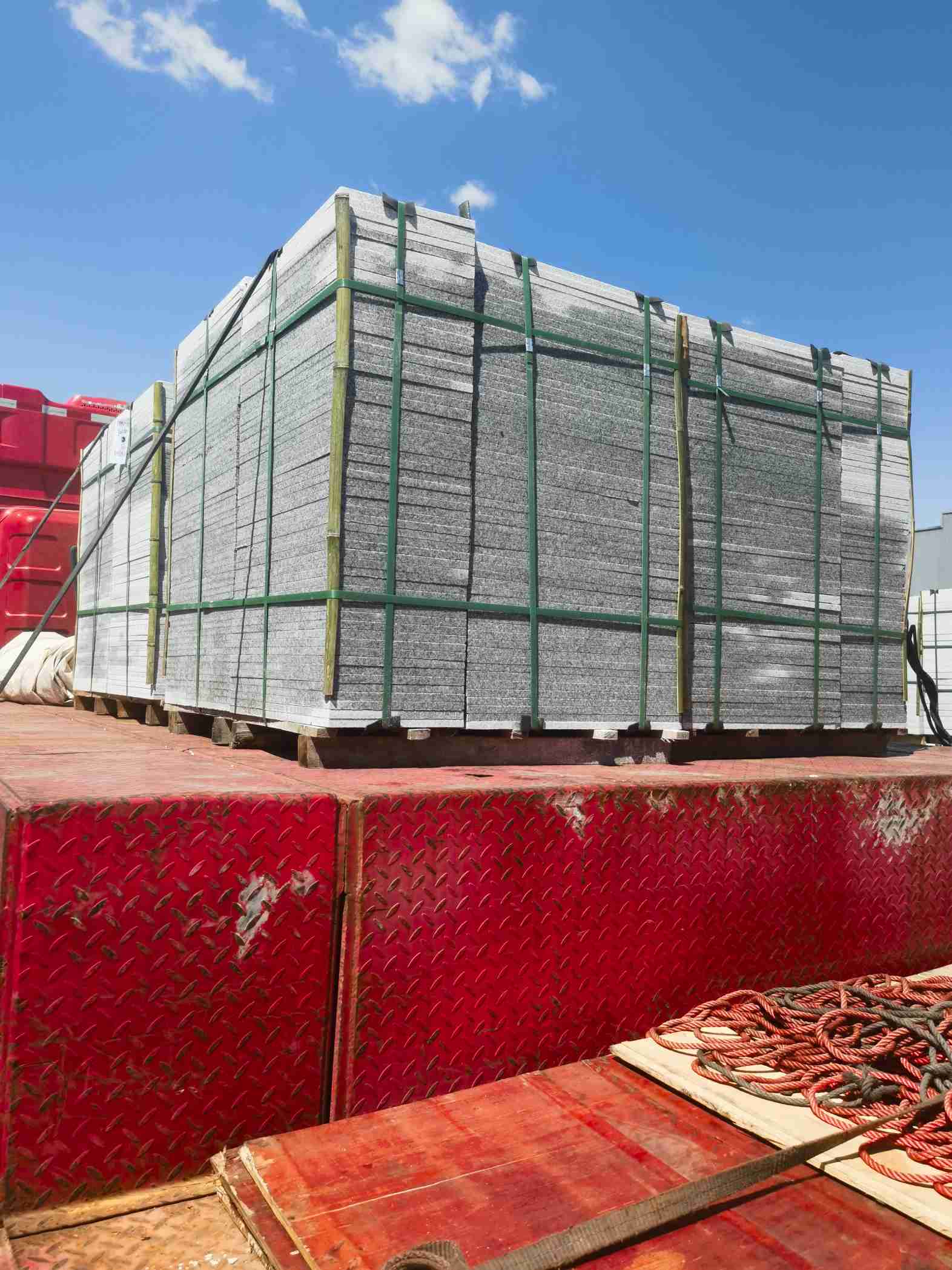 那曲 芝麻白火烧规格板地铺石300*600/600*600