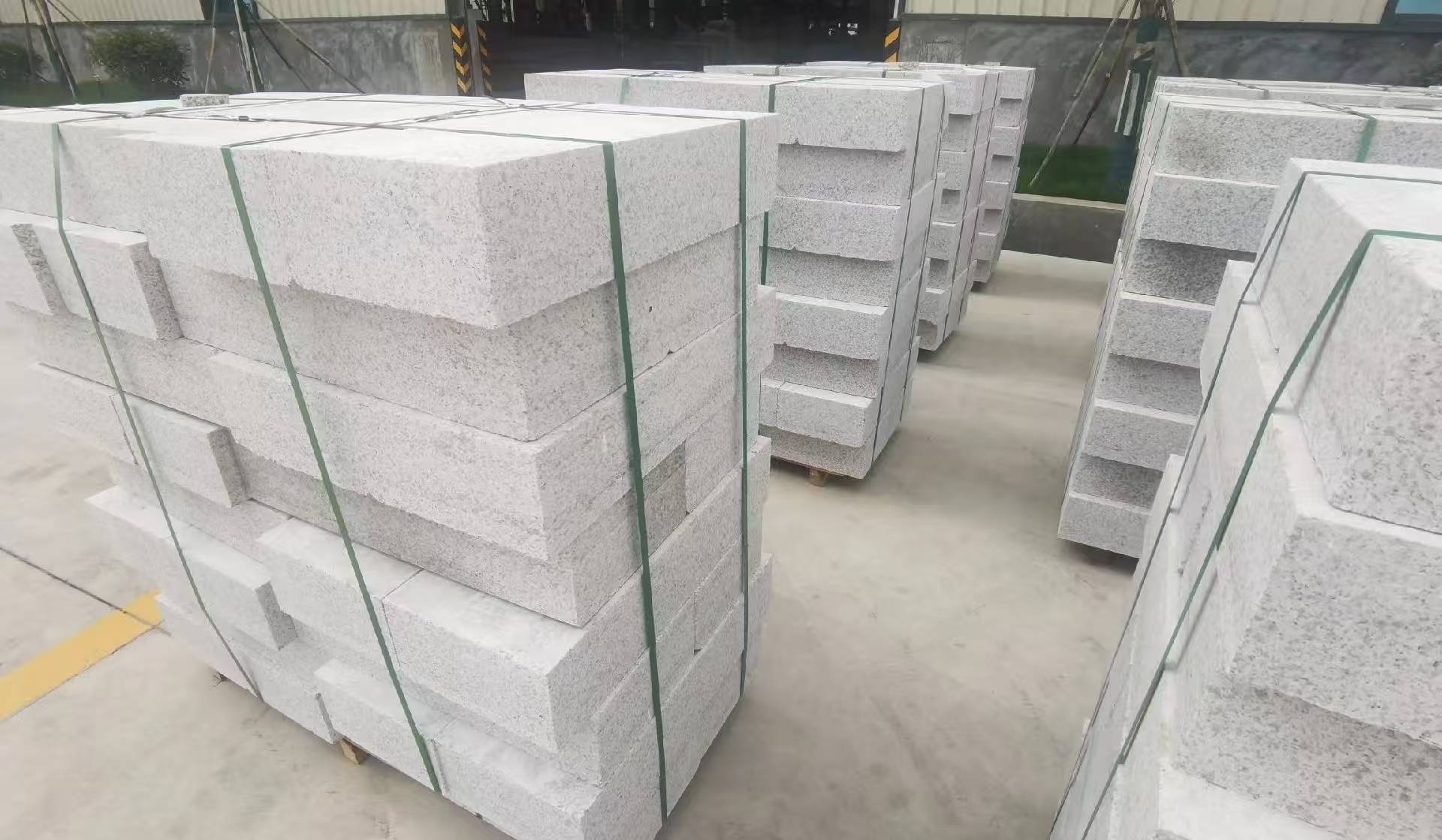 那曲 白麻花岗岩路沿石，立缘石，平缘石，路牙石，道牙石，马路牙子等