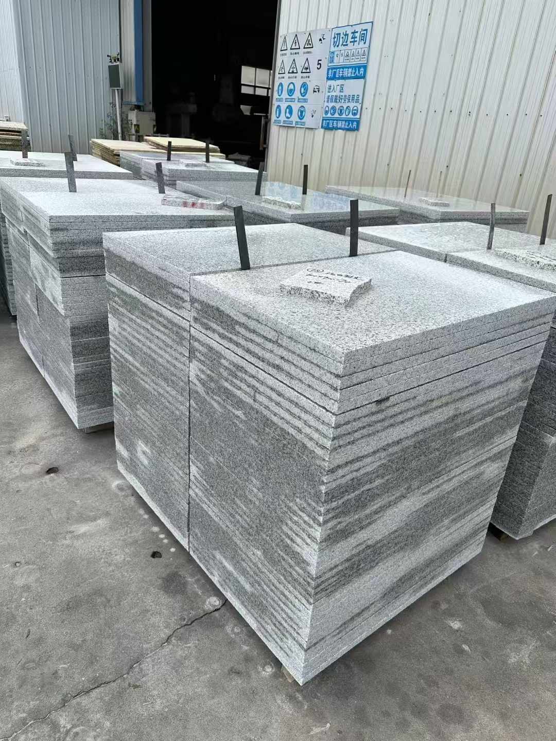 那曲 白麻光面干挂成品